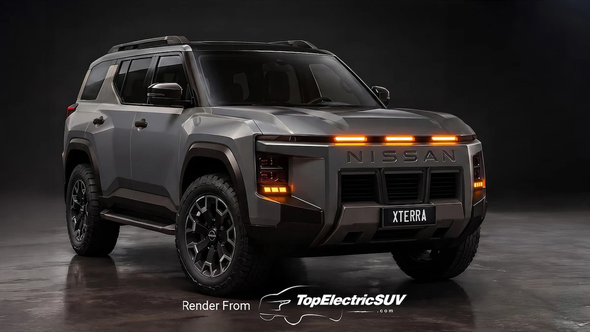 Yeni Nesil Nissan Xterra EREV Konsept Çizimi