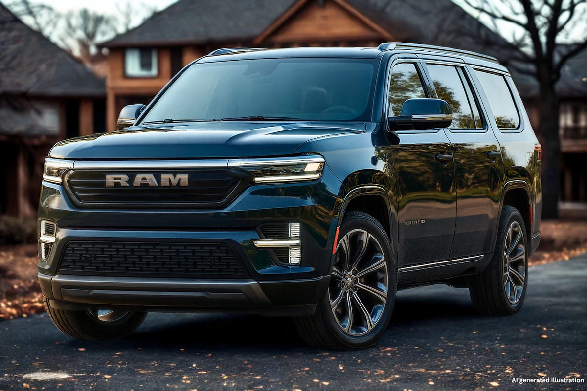 Ram Ramcharger SUV EREV Konsept İllüstrasyonu