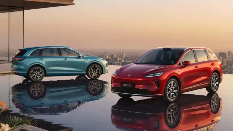 Huawei-SAIC brand Shangjie launches refreshed H5 SUV with upgraded Huawei smart driving system