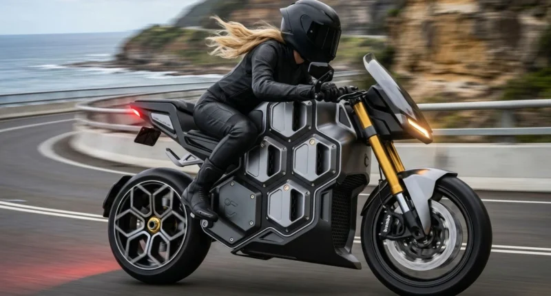Petek Tasarımlı Bataryalar Geliyor: Elektrikli Motosikletlerde Devrim