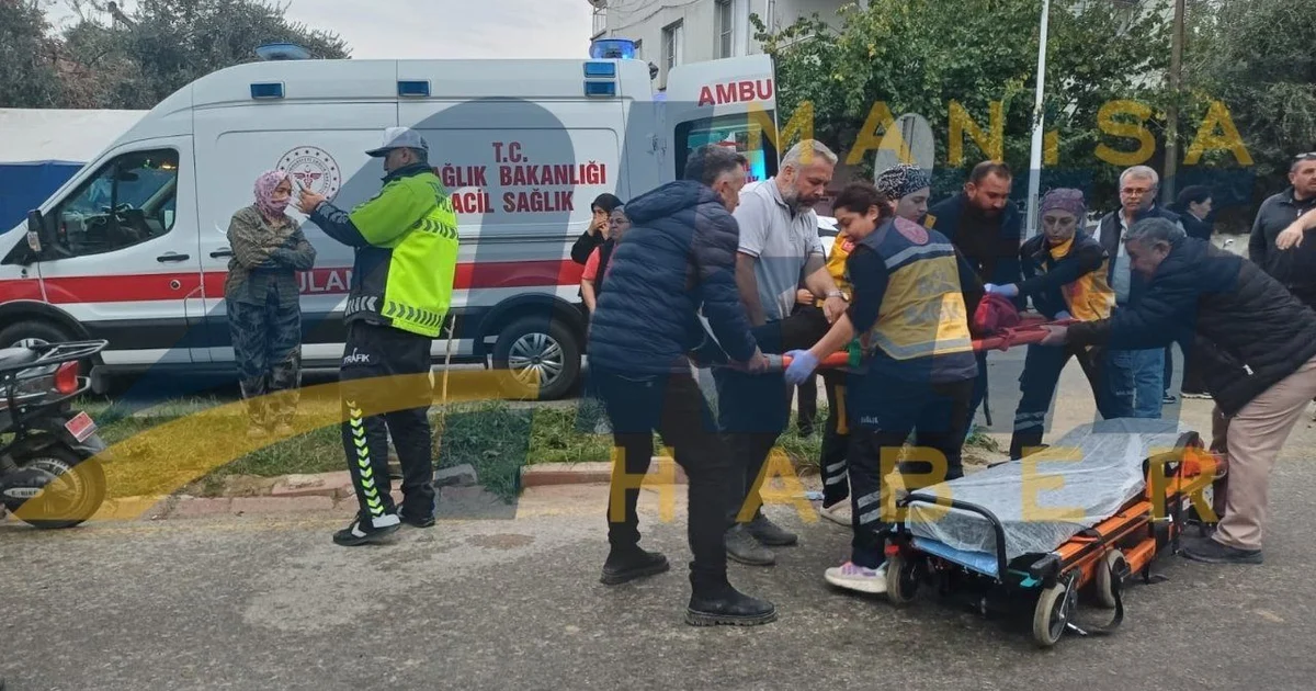 Sarıgöl Elektrikli Motosiklet Kazası Devrilme Noktası