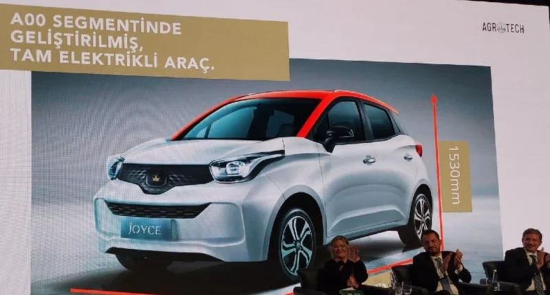 Joyce yerli elektrikli araba VC3 modeli ve özellikleri
